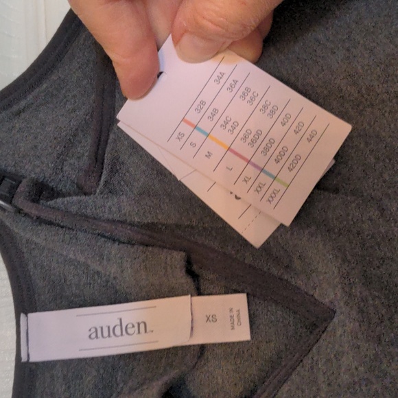 *NWT* Auden nursing dark gray tank top size x-small - Picture 8 of 10